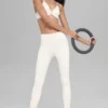 Airbrush Legging de cintura alta 7/8 - Ivory