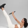 Airbrush Legging de cintura alta 7/8 - Ivory