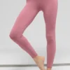 Airbrush Legging de cintura alta 7/8 - Rosa rosa silvestre