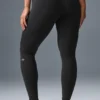 Airbrush Legging de cintura alta - Negro