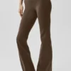 Airbrush Legging de talle bajo y corte acampanado - Espresso