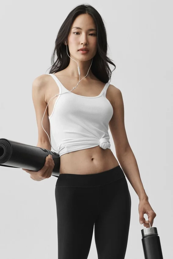 Airbrush Low-Rise 7/8 Leggings - Negro