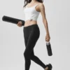 Airbrush Low-Rise 7/8 Leggings - Negro