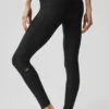 Airlift High-Waist 7/8 Horizon Legging - Negro
