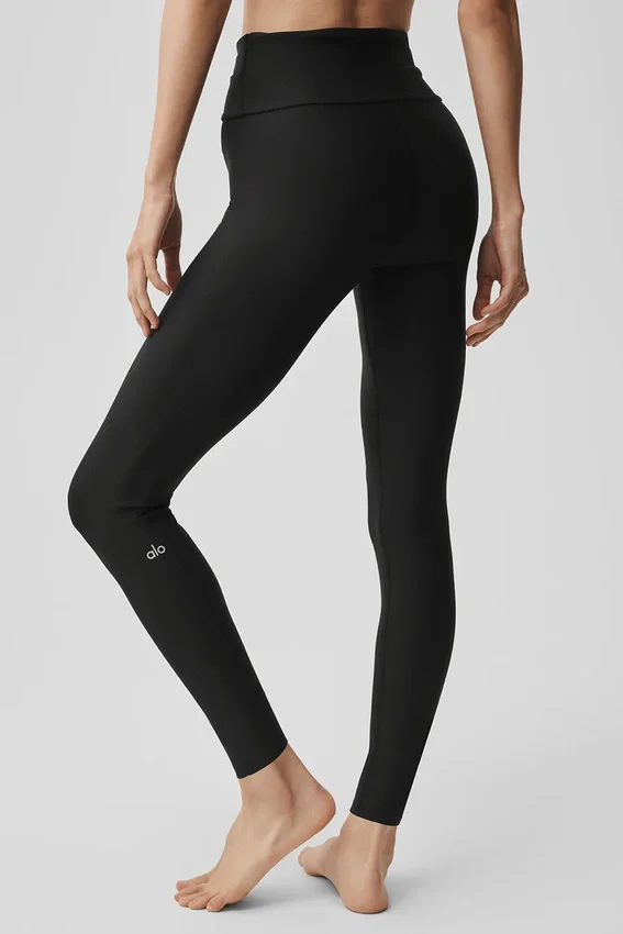 Airlift High-Waist 7/8 Horizon Legging - Negro