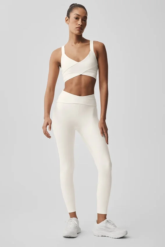 Airlift High-Waist 7/8 Horizon Leggings - Marfil