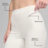 Airlift High-Waist 7/8 Rebel Leggings - Marfil