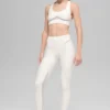 Airlift High-Waist 7/8 Rebel Leggings - Marfil
