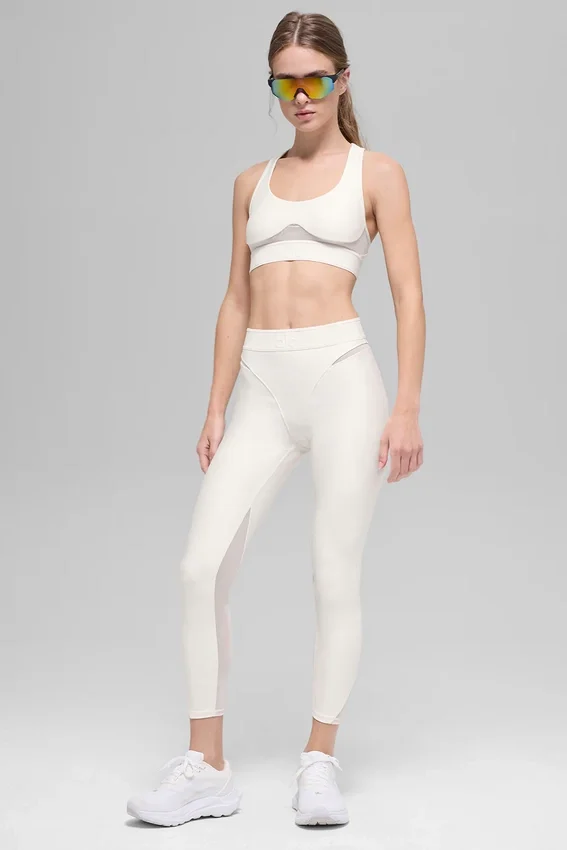Airlift High-Waist 7/8 Rebel Leggings - Marfil