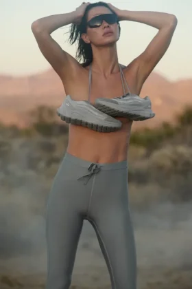 Airlift High-Waist Light Speed Legging - Gris lunar