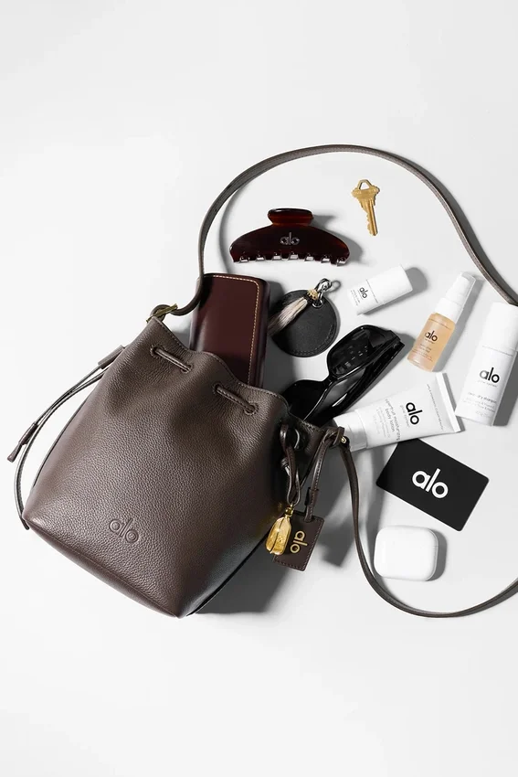 Alo Mini Balance - Cuero color espresso