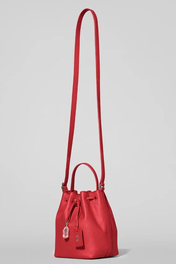 Alo Mini Balance - Cuero rojo brillante