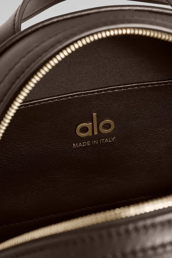 Alo Mini Odyssey - Cuero color espresso