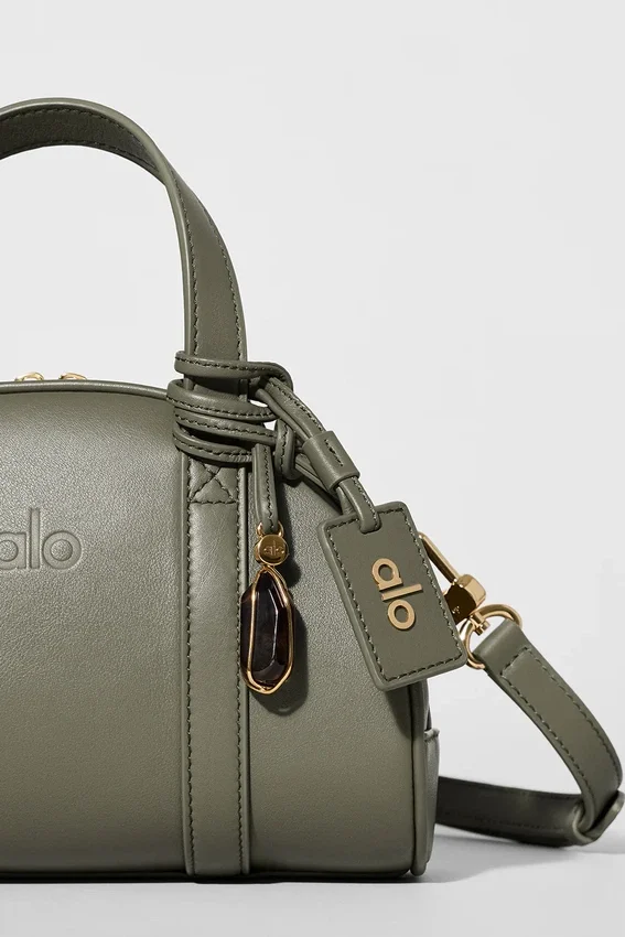 Alo Mini Odyssey - Cuero color olivo