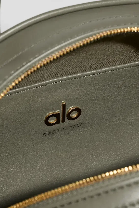 Alo Mini Odyssey - Cuero color olivo