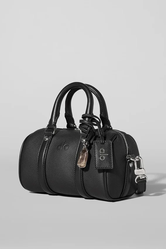Alo Mini Voyage - Cuero negro