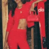 Alo Mini Voyage - Cuero rojo brillante