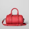 Alo Mini Voyage - Cuero rojo brillante