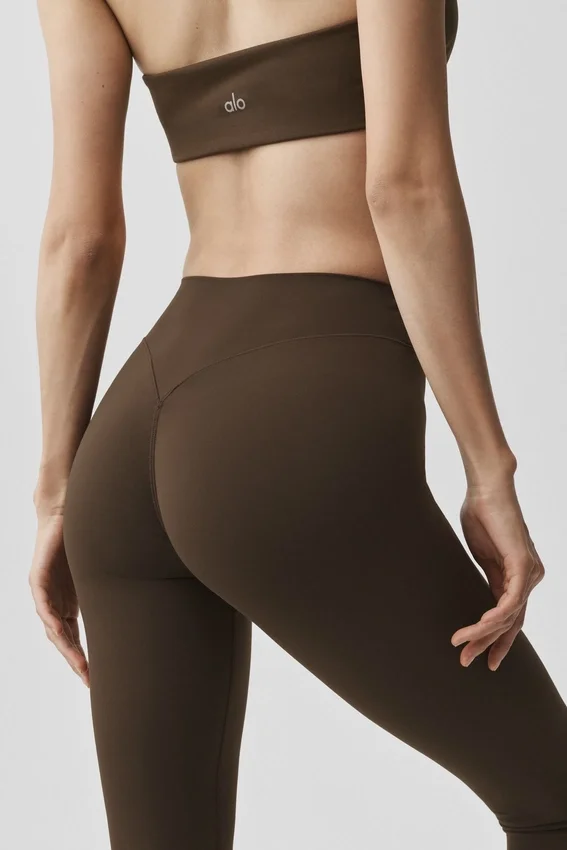 Alo Softsculpt 7/8 Define Leggings - Espresso