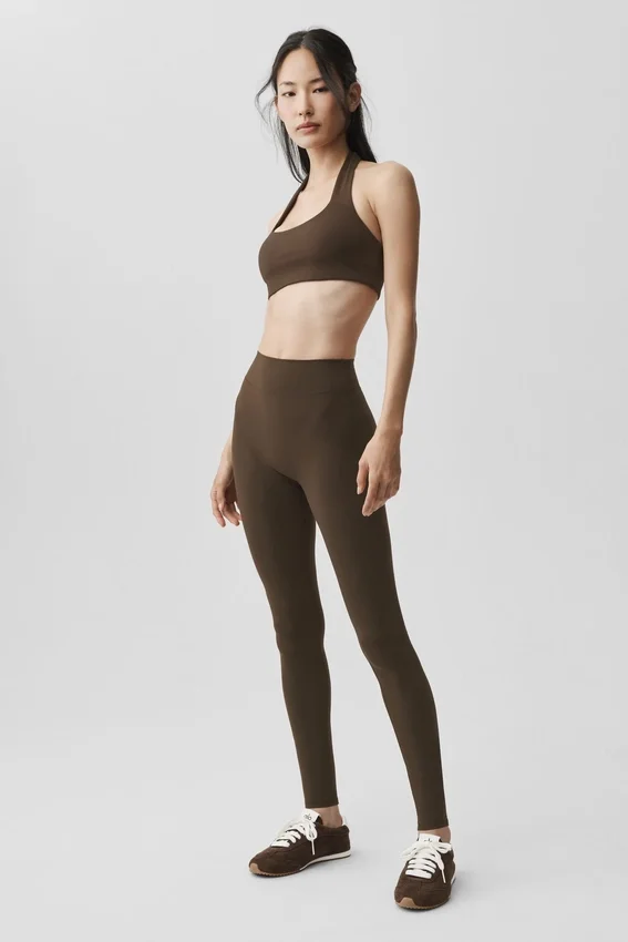 Alo Softsculpt 7/8 Define Leggings - Espresso