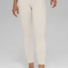 Alosoft High-Waist 7/8 Highlight Legging — Color hueso