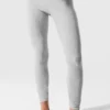 Alosoft High-Waist 7/8 Highlight Legging – Gris jaspeado deportivo
