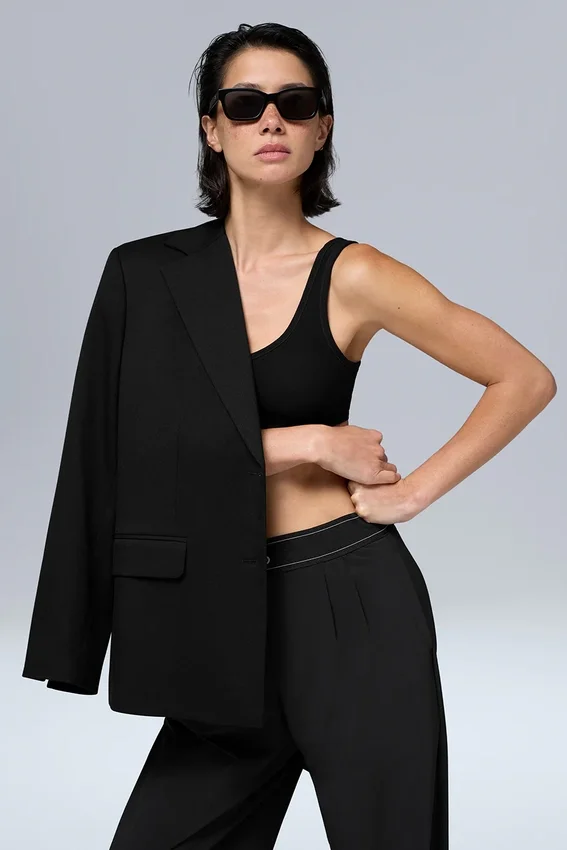 Blazer de primera clase - Negro