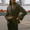 Blazer entallado - Olive Tree