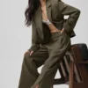 Blazer entallado - Olive Tree