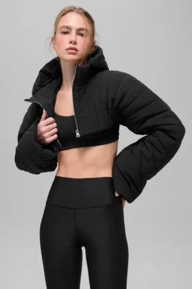 Bolero acolchado «Starlight» — Negro