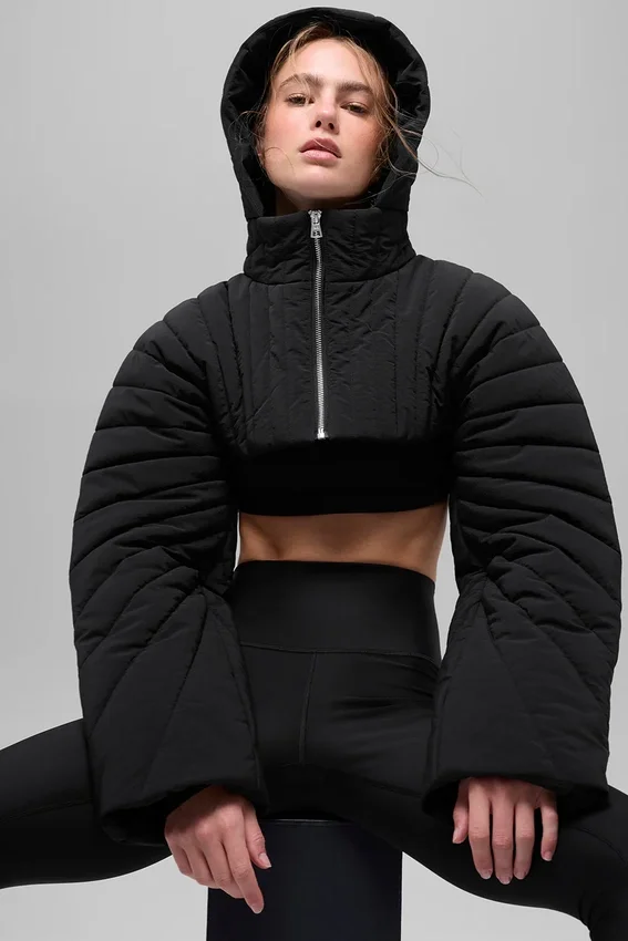 Bolero acolchado «Starlight» — Negro