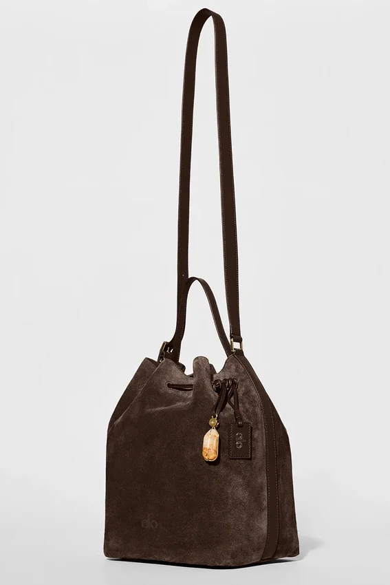 Bolso Alo Balance - Ante color espresso