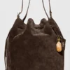 Bolso Alo Balance - Ante color espresso