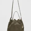 Bolso Alo Balance - Ante color olivo