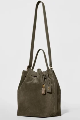Bolso Alo Balance – Ante color olivo