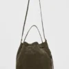 Bolso Alo Balance - Ante color olivo