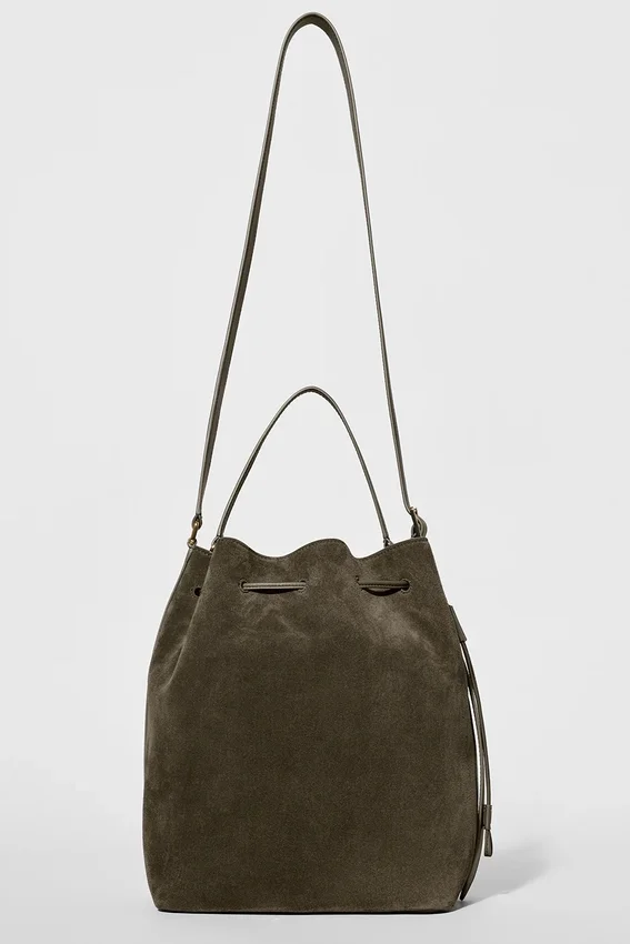 Bolso Alo Balance - Ante color olivo