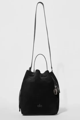 Bolso Alo Balance Bucket – Ante negro