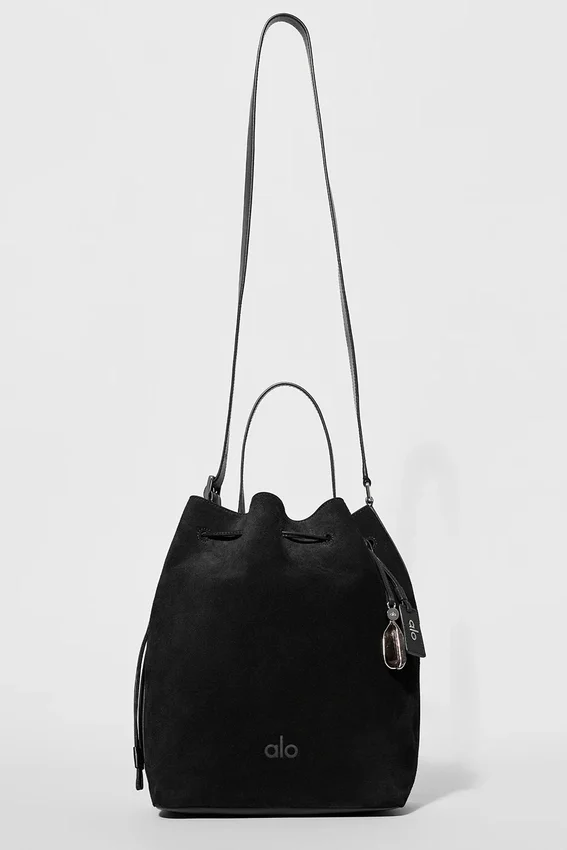 Bolso Alo Balance Bucket - Ante negro