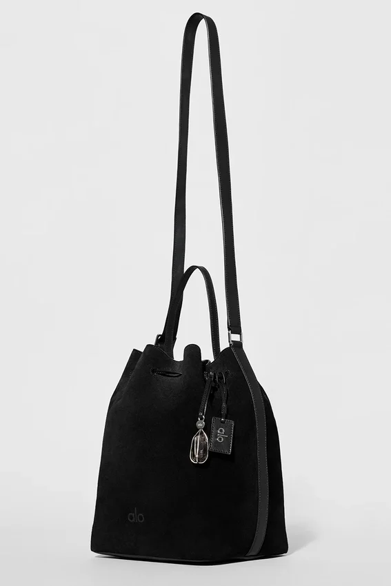 Bolso Alo Balance Bucket - Ante negro