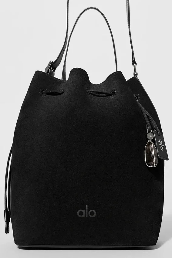 Bolso Alo Balance Bucket - Ante negro