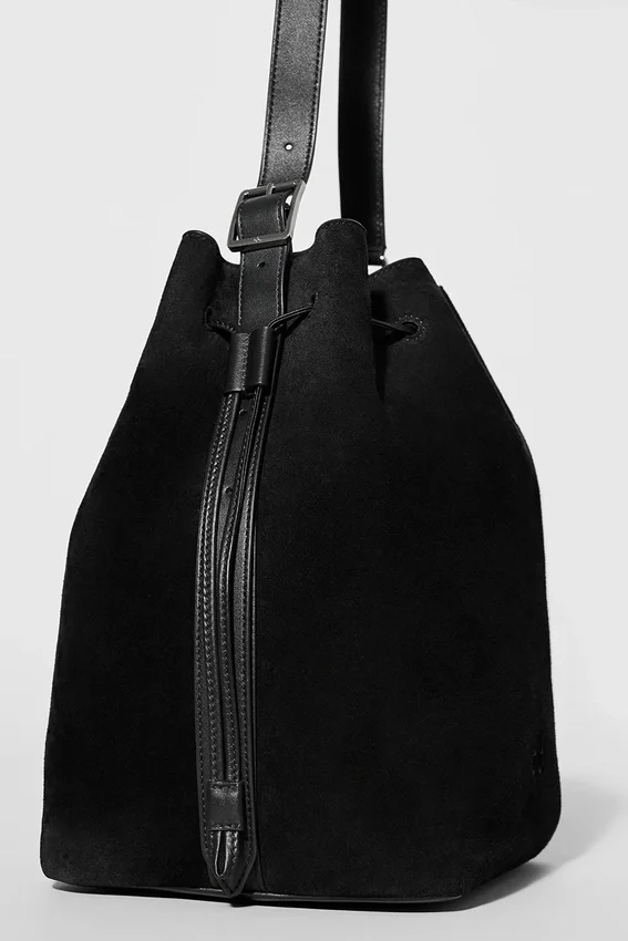 Bolso Alo Balance Bucket - Ante negro