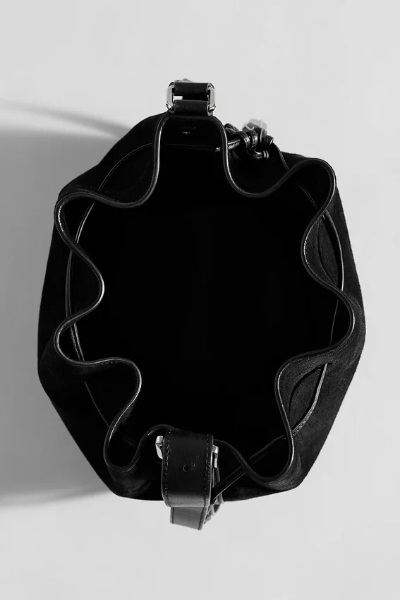 Bolso Alo Balance Bucket - Ante negro