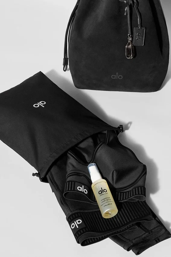 Bolso Alo Balance Bucket - Ante negro