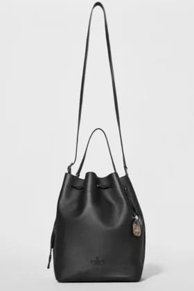 Bolso Alo Balance Bucket – Cuero negro