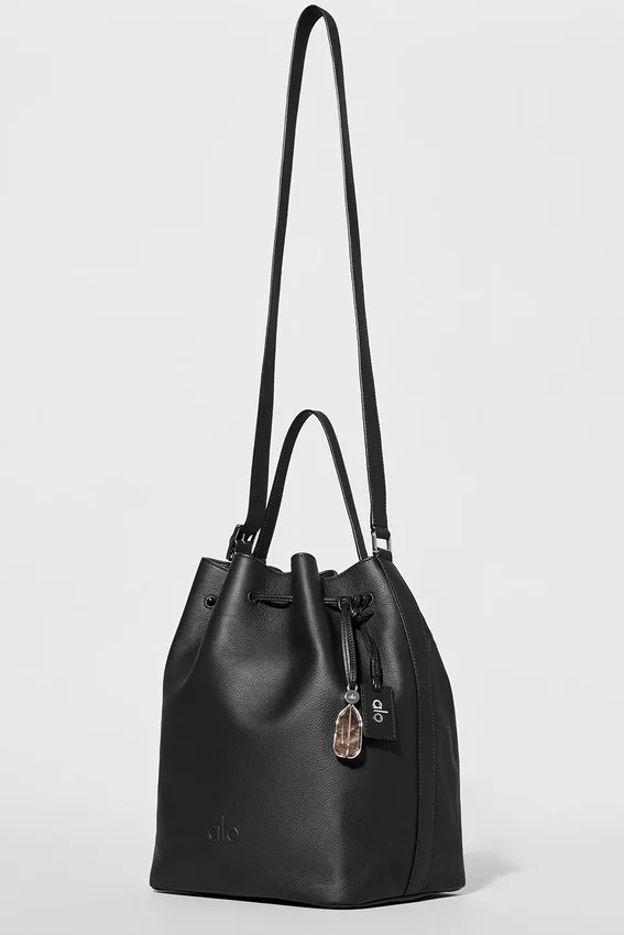 Bolso Alo Balance Bucket - Cuero negro