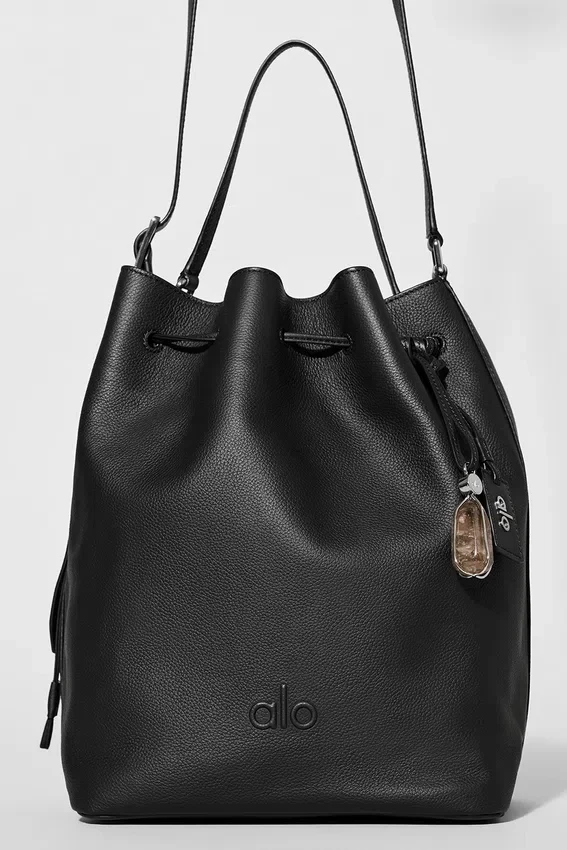 Bolso Alo Balance Bucket - Cuero negro