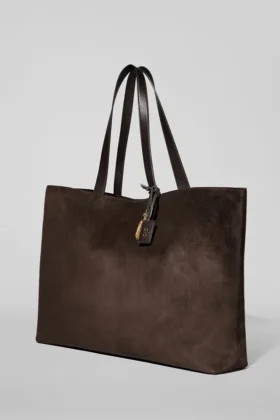 Bolso tote Alo Tranquility – Ante color espresso