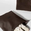 Bolso tote Alo Tranquility - Ante color espresso