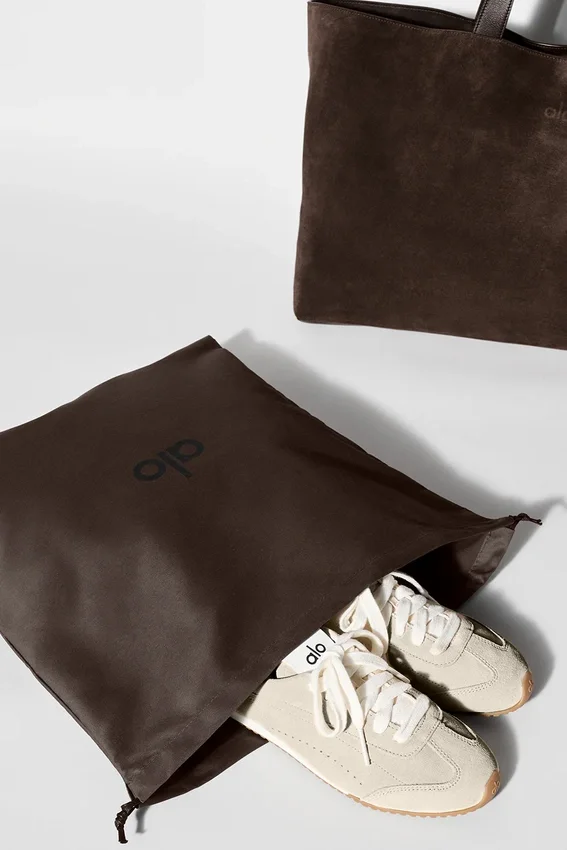 Bolso tote Alo Tranquility - Ante color espresso